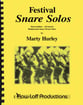 FESTIVAL SNARE SOLOS Revised Edition cover